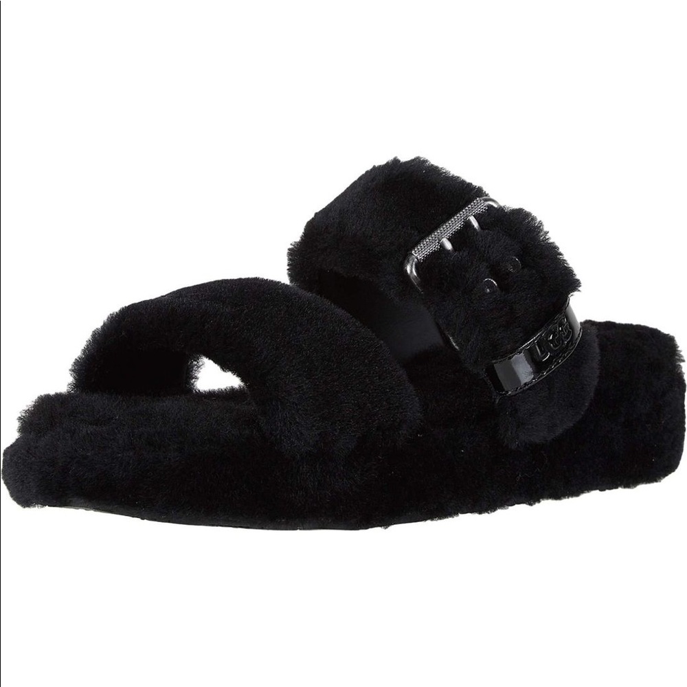 Uggs Fuzz Yeah Sheepskin Slippers